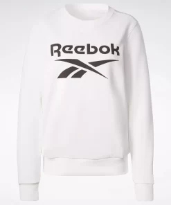 Hoodies & Sweatshirts | Reebok Hoodies & Sweatshirts Identity Logo French Terry Crew Sweatshirt