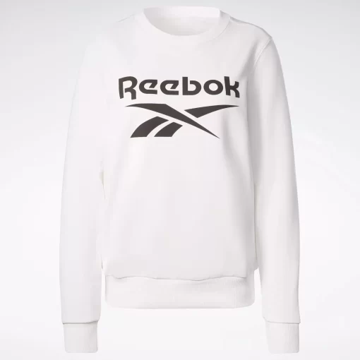 Hoodies & Sweatshirts | Reebok Hoodies & Sweatshirts Identity Logo French Terry Crew Sweatshirt