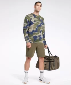 Hoodies & Sweatshirts | Reebok Hoodies & Sweatshirts Identity Modern Camo Fleece Crew Sweatshirt