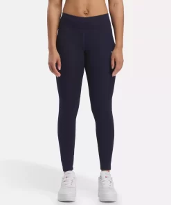 Leggings & Tights | Reebok Leggings & Tights Identity Small Logo Cotton Leggings