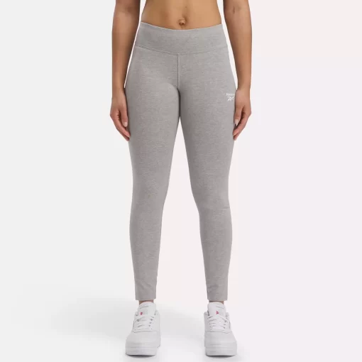 Leggings & Tights | Reebok Leggings & Tights Identity Small Logo Cotton Leggings