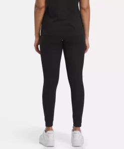 Leggings & Tights | Reebok Leggings & Tights Identity Small Logo Cotton Leggings