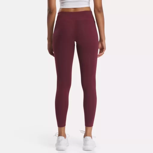 Leggings & Tights | Reebok Leggings & Tights Identity Small Logo Cotton Leggings