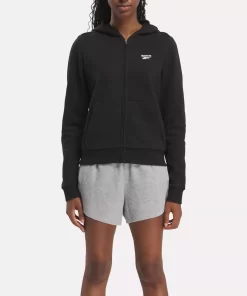 Loungewear | Reebok Loungewear Identity Small Logo Fleece Full-Zip Sweatshirt