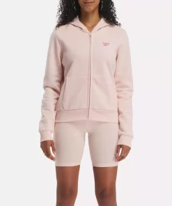 Loungewear | Reebok Loungewear Identity Small Logo Fleece Full-Zip Sweatshirt