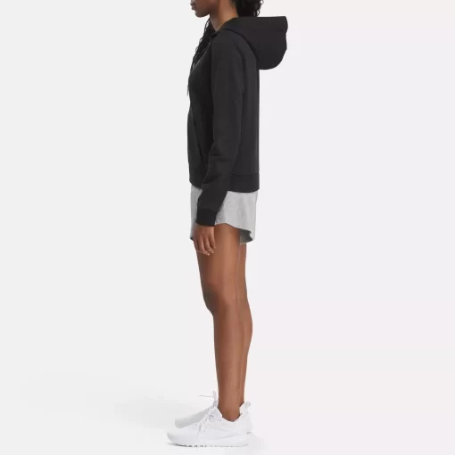 Loungewear | Reebok Loungewear Identity Small Logo Fleece Full-Zip Sweatshirt