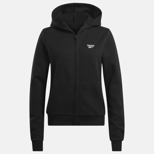 Loungewear | Reebok Loungewear Identity Small Logo Fleece Full-Zip Sweatshirt