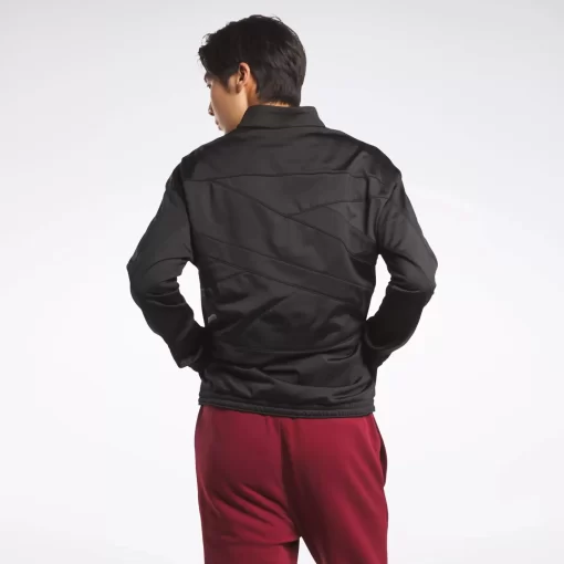 Jackets | Reebok Jackets Identity Vector Knit Track Jacket