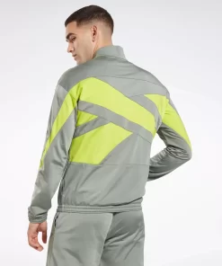 Jackets | Reebok Jackets Identity Vector Knit Track Jacket