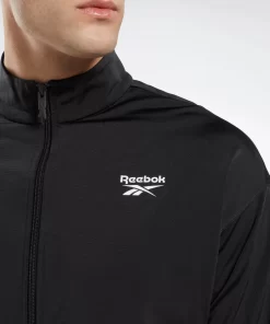 Jackets | Reebok Jackets Identity Vector Knit Track Jacket