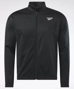 Jackets | Reebok Jackets Identity Vector Knit Track Jacket