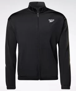 Jackets | Reebok Jackets Identity Vector Knit Track Jacket