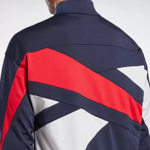 Jackets | Reebok Jackets Identity Vector Knit Track Jacket