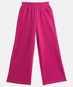 Big Kids' Clothing (Sizes 7-Xl) | Reebok Big Kids' Clothing (Sizes 7-Xl) Wide Leg Fleece Pants - Big Kids