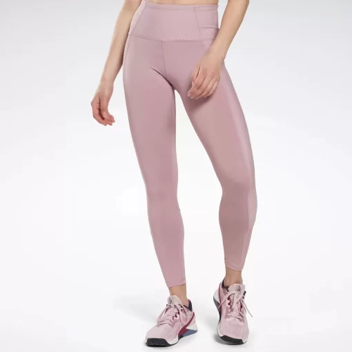 Leggings & Tights | Reebok Leggings & Tights Rib High-Rise Leggings