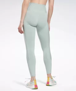 Leggings & Tights | Reebok Leggings & Tights Rib High-Rise Leggings