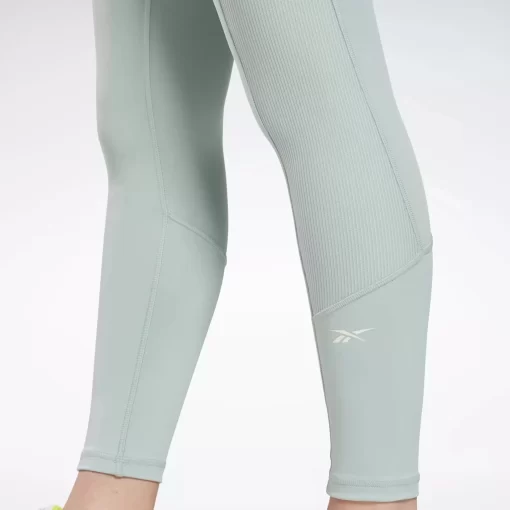 Leggings & Tights | Reebok Leggings & Tights Rib High-Rise Leggings