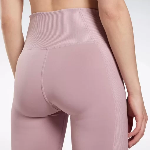 Leggings & Tights | Reebok Leggings & Tights Rib High-Rise Leggings