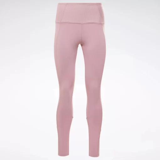 Leggings & Tights | Reebok Leggings & Tights Rib High-Rise Leggings