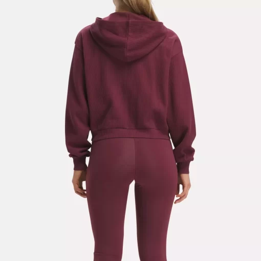 Loungewear | Reebok Loungewear Rie Waffle Full-Zip Hoodie