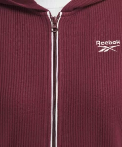 Loungewear | Reebok Loungewear Rie Waffle Full-Zip Hoodie