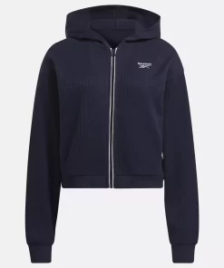 Loungewear | Reebok Loungewear Rie Waffle Full-Zip Hoodie