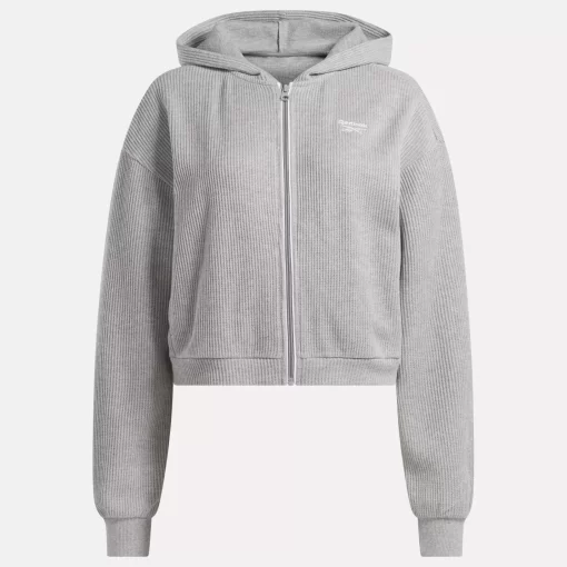 Loungewear | Reebok Loungewear Rie Waffle Full-Zip Hoodie