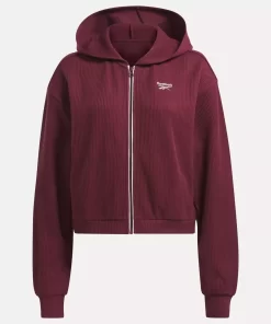 Loungewear | Reebok Loungewear Rie Waffle Full-Zip Hoodie