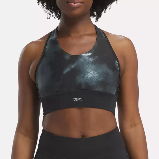 Sports Bras | Reebok Sports Bras Running Allover Print Bra