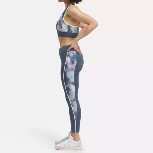 Sports Bras | Reebok Sports Bras Running Allover Print Bra