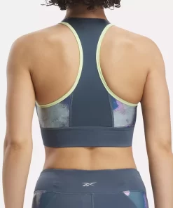 Sports Bras | Reebok Sports Bras Running Allover Print Bra