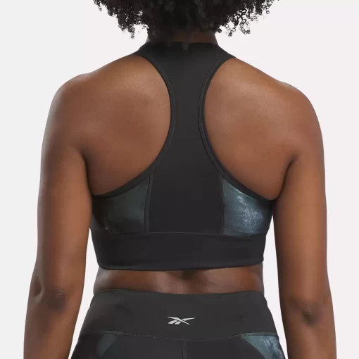 Sports Bras | Reebok Sports Bras Running Allover Print Bra