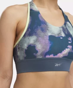 Sports Bras | Reebok Sports Bras Running Allover Print Bra