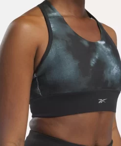 Sports Bras | Reebok Sports Bras Running Allover Print Bra