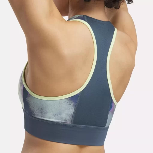 Sports Bras | Reebok Sports Bras Running Allover Print Bra