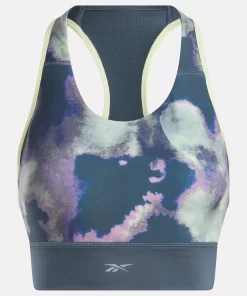 Sports Bras | Reebok Sports Bras Running Allover Print Bra