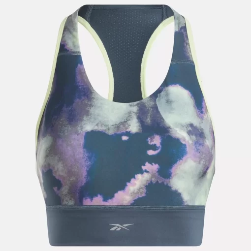 Sports Bras | Reebok Sports Bras Running Allover Print Bra