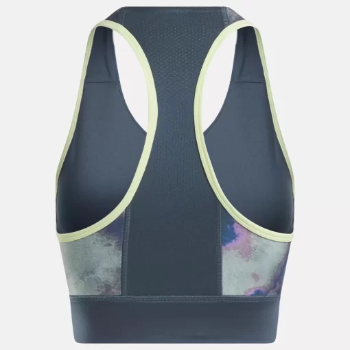 Sports Bras | Reebok Sports Bras Running Allover Print Bra