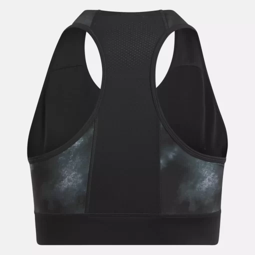 Sports Bras | Reebok Sports Bras Running Allover Print Bra (Plus Size)