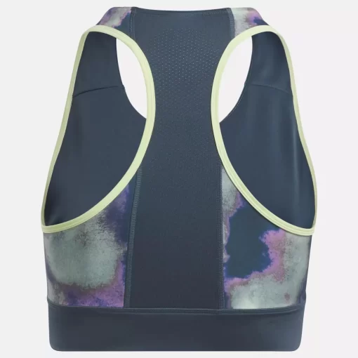 Sports Bras | Reebok Sports Bras Running Allover Print Bra (Plus Size)