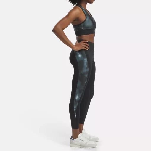 Leggings & Tights | Reebok Leggings & Tights Running Allover Print Leggings