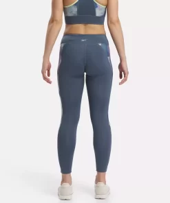 Leggings & Tights | Reebok Leggings & Tights Running Allover Print Leggings