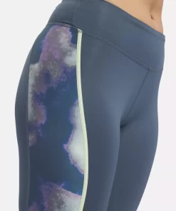 Leggings & Tights | Reebok Leggings & Tights Running Allover Print Leggings