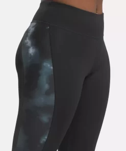 Leggings & Tights | Reebok Leggings & Tights Running Allover Print Leggings