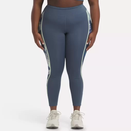 Leggings & Tights | Reebok Leggings & Tights Running Allover Print Leggings (Plus Size)