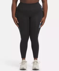 Leggings & Tights | Reebok Leggings & Tights Running Allover Print Leggings (Plus Size)