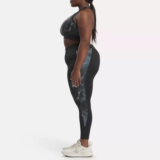 Leggings & Tights | Reebok Leggings & Tights Running Allover Print Leggings (Plus Size)