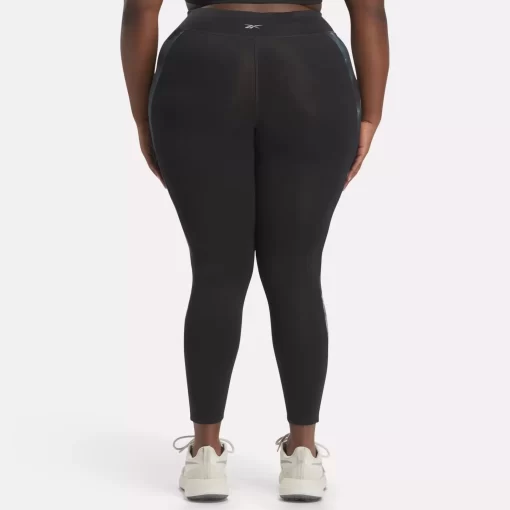 Leggings & Tights | Reebok Leggings & Tights Running Allover Print Leggings (Plus Size)