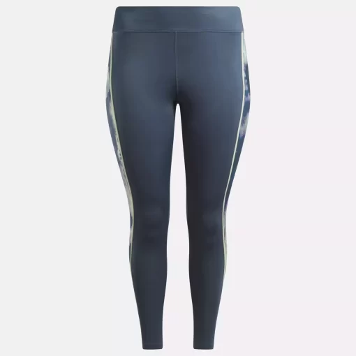 Leggings & Tights | Reebok Leggings & Tights Running Allover Print Leggings (Plus Size)