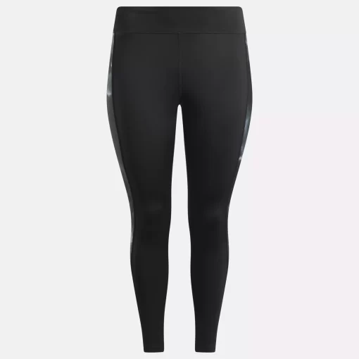 Leggings & Tights | Reebok Leggings & Tights Running Allover Print Leggings (Plus Size)